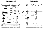 Skizze Ferienwohnung (Anklicken vergrößert die Skizze)